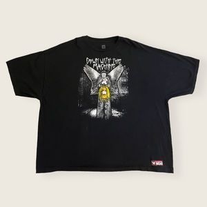 The Wyatts Down With The Machine WWE Wrestling Tshirt Sz 5XL (Plus Size)